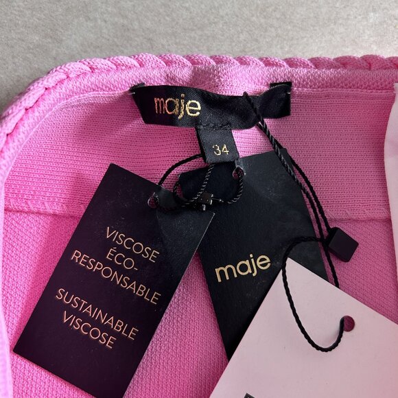 NWT Maje Jadena Mini Skirt ASO Cheryl Blossom - Picture 10 of 13